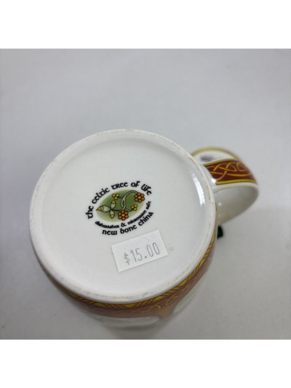Royal Tara Tree of Life Mug New Bone China Tea Cup Coffe Mug Irish Made 12.5 oz - Picture 3 of 4